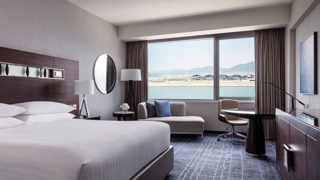 香港天際萬豪酒店 SkyCity Marriott Hong Kong_尊貴海景客房Premier Sea View Room